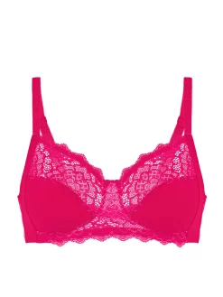 Soutien-gorge sans-armatures structuré - Rose Teaberry