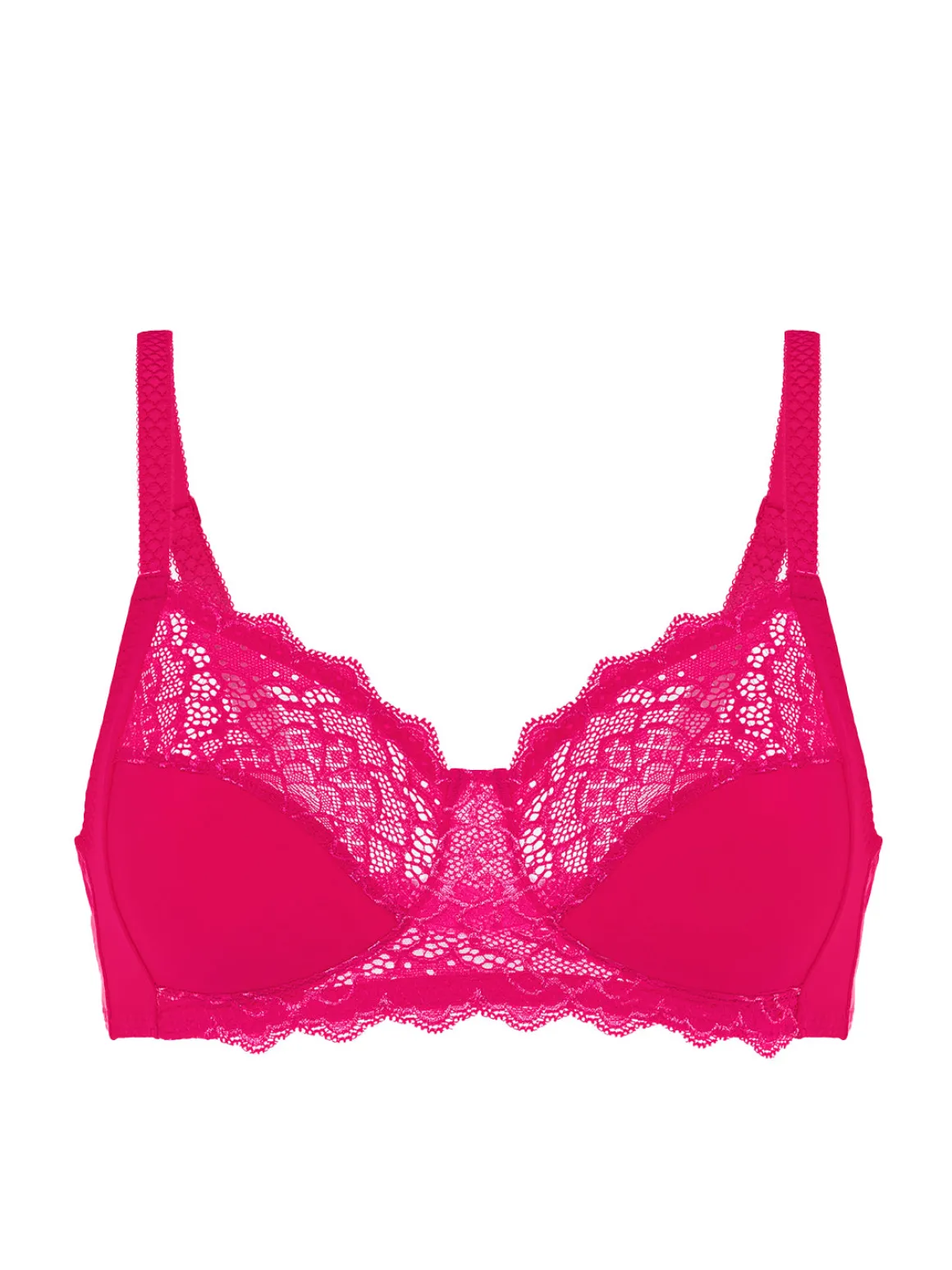 Soutien-gorge sans-armatures structuré - Rose Teaberry