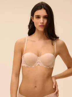 Soutien-gorge sans bretelles en Spacer 3D - Peau Rosée