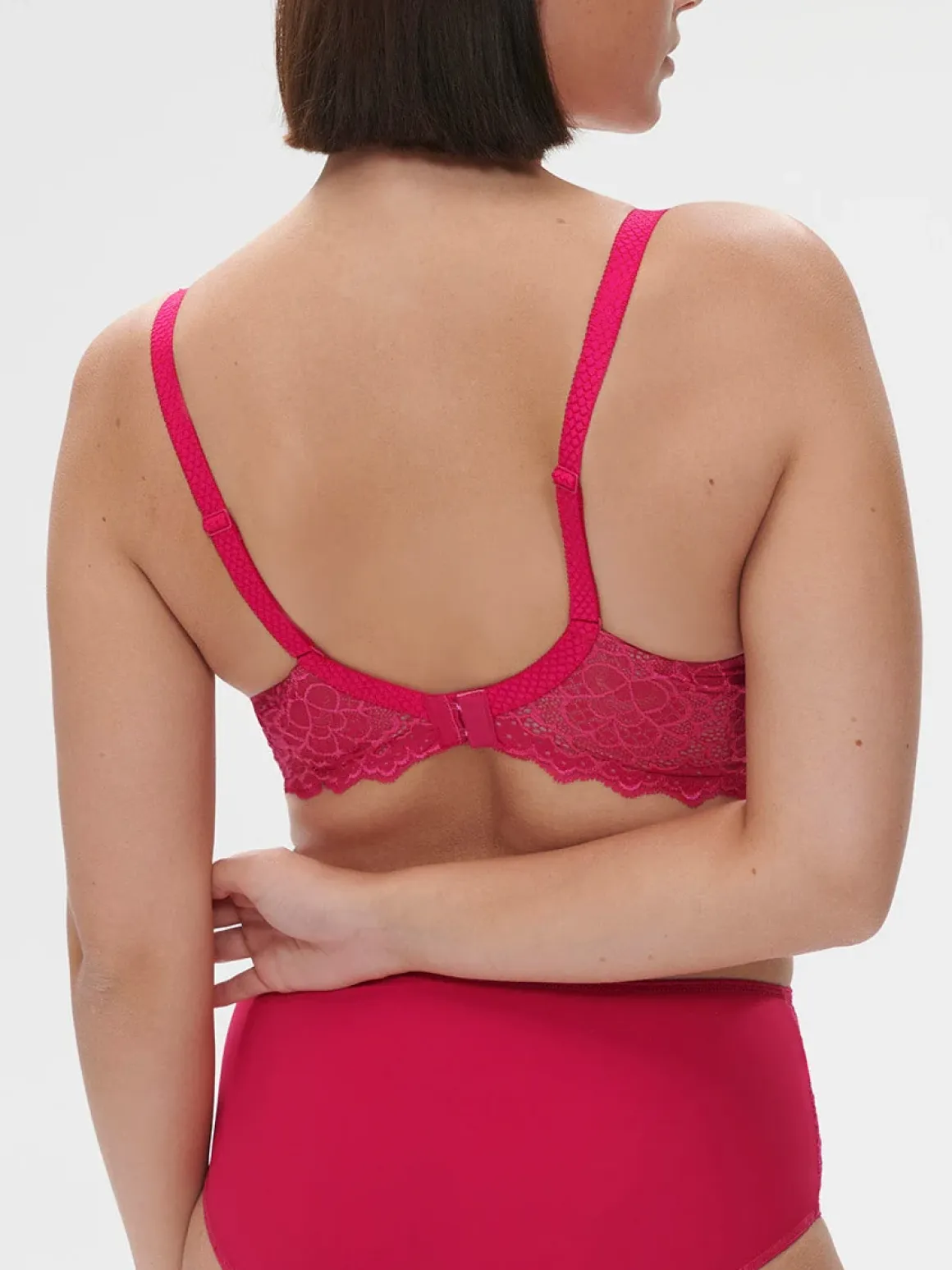 Soutien-gorge spacer décolleté plongeant - Rose Teaberry