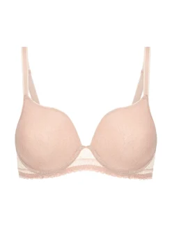 Soutien-gorge spacer décolleté plongeant - Sable rosé