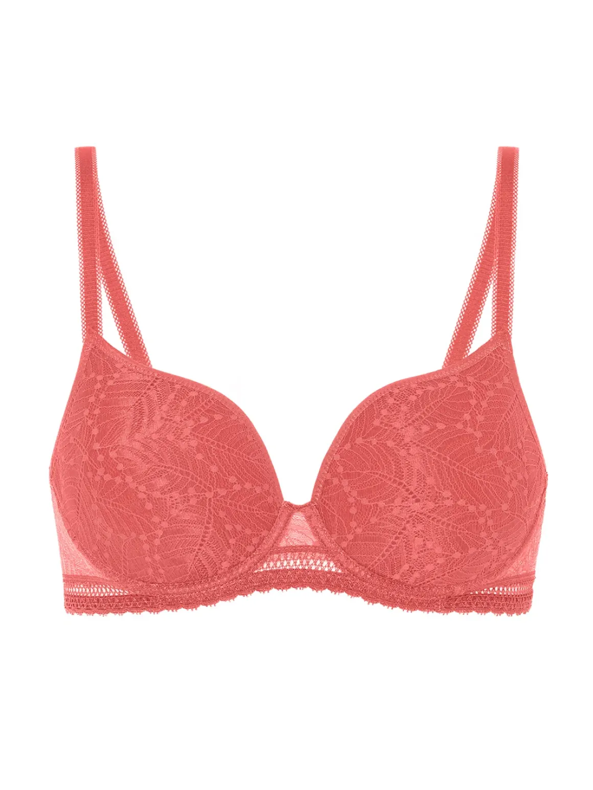 Soutien-gorge spacer décolleté plongeant - Rose Texas
