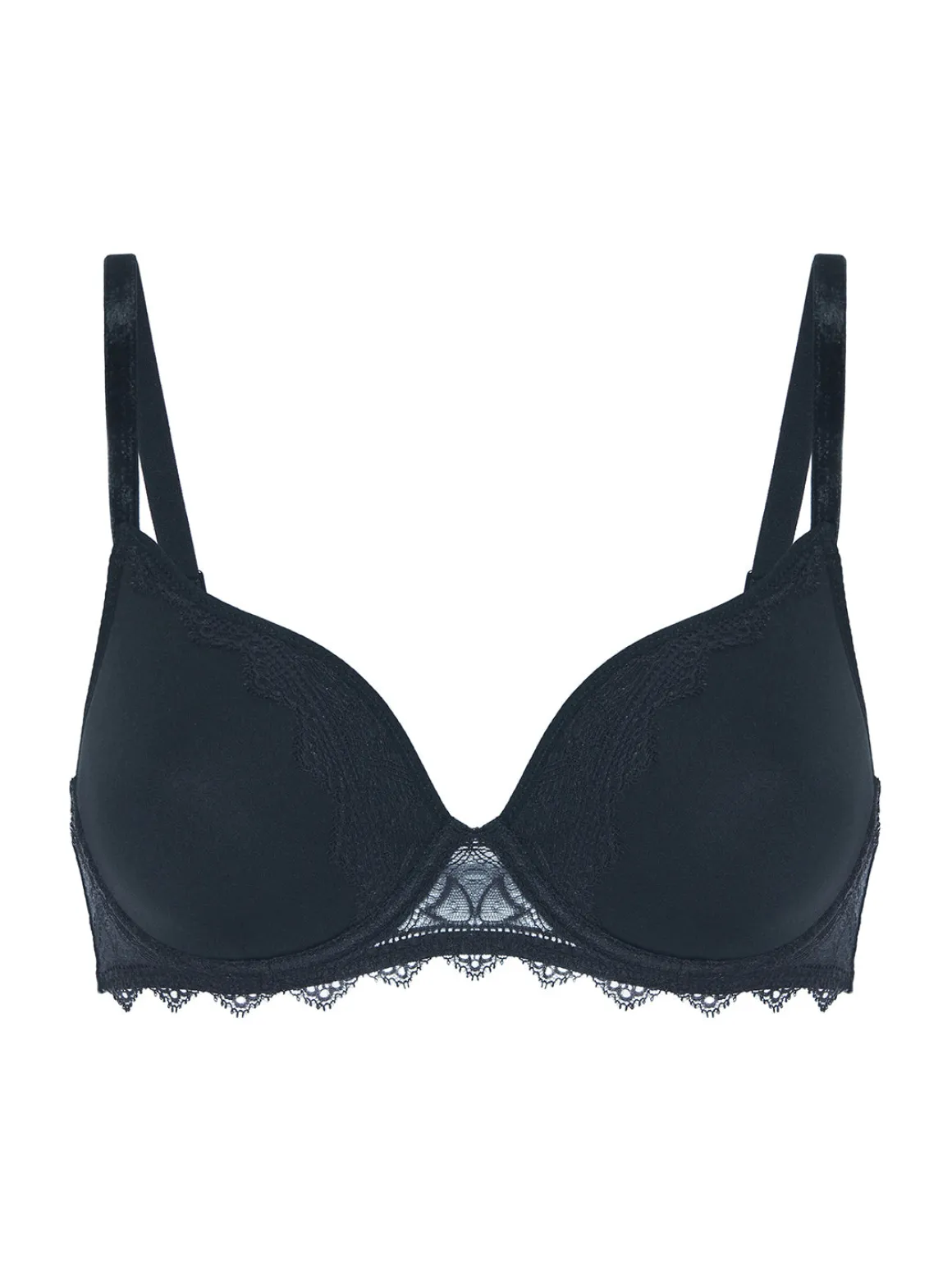 Soutien-gorge spacer décolleté plongeant - Noir