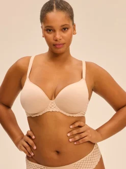 Soutien-gorge spacer décolleté plongeant - Peau Rosée