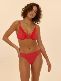 Soutien-gorge triangle avec armature - Flamingo
