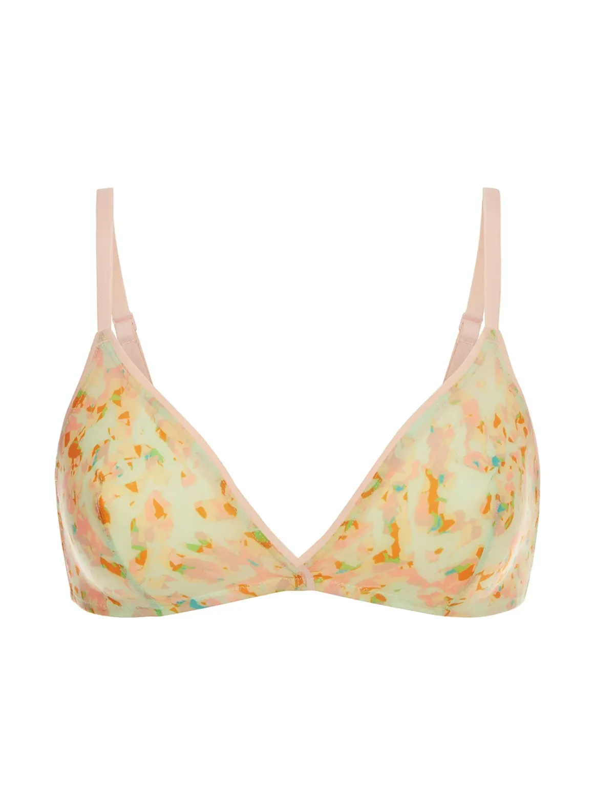 Soutien-gorge triangle sans-armatures - Imprimé Terrazzo