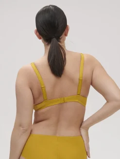 Soutien-gorge triangle sans-armatures - Golden Yellow