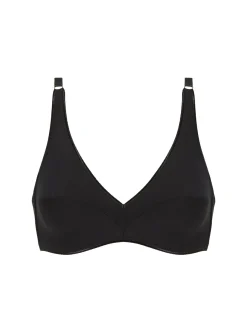 Soutien-gorge triangle sans-armatures - Noir