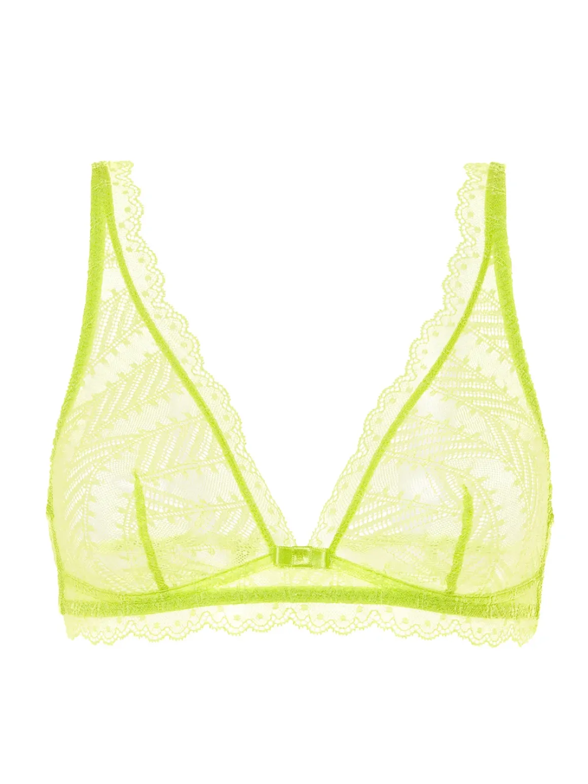 Soutien-gorge triangle sans-armatures - Lime