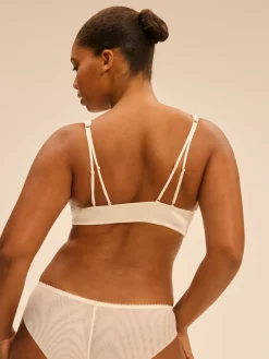Soutien-gorge triangle sans-armatures - Naturel