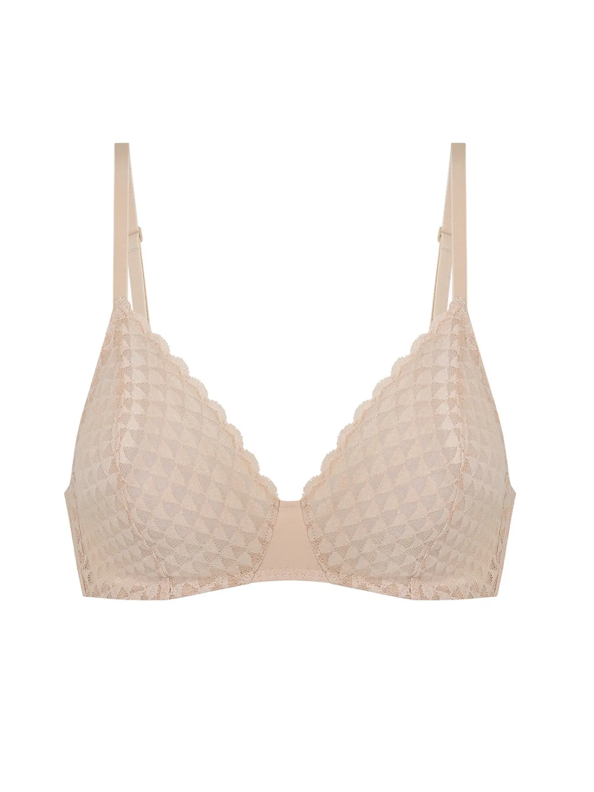Soutien-gorge triangle sans-armatures - Peau Rosée