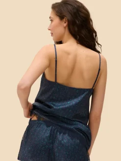 Top - Bleu Féline