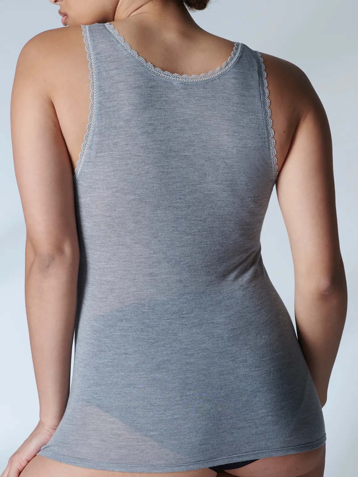 Top - Gris chiné